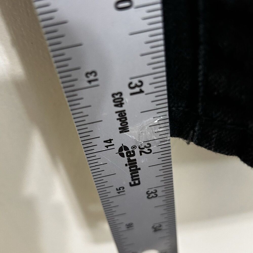 Ralph Lauren Straight Jeans Women’s size 12 Black Mid-Rise Pockets Denim Jeans - Picture 13 of 16